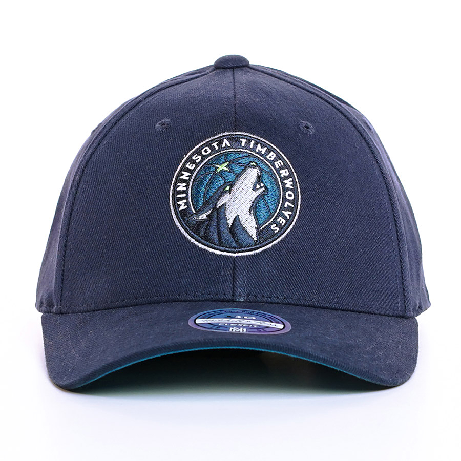 Mitchell & Ness 110 MINNESOTA TIMBERWOLVES NBA Team Low Pro Cap navy