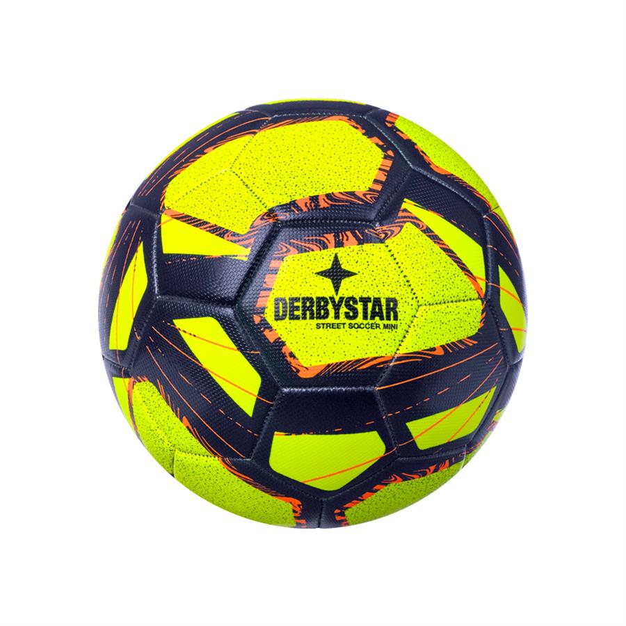 Derbystar MINIBALL STREET SOCCER v22-gelb/blau/orange-47cm