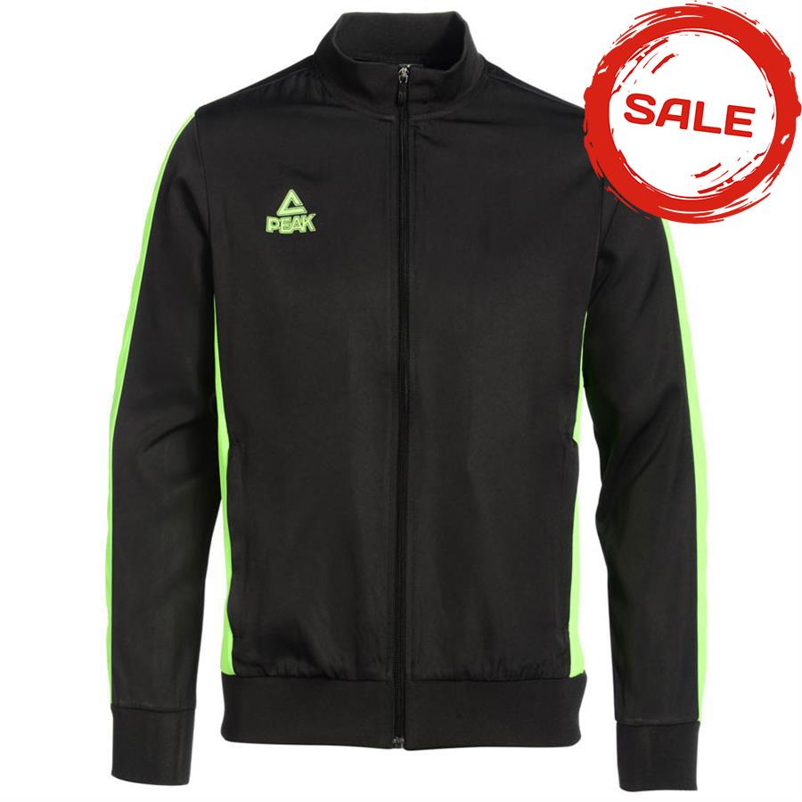 PEAK Schiedsrichterjacke-schwarz/grün