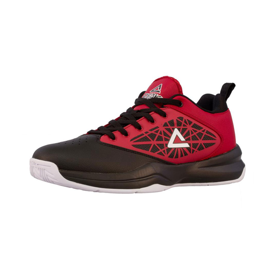 PEAK Kids Basketballschuh Spider-schwarz/rot-40 (US 7)
