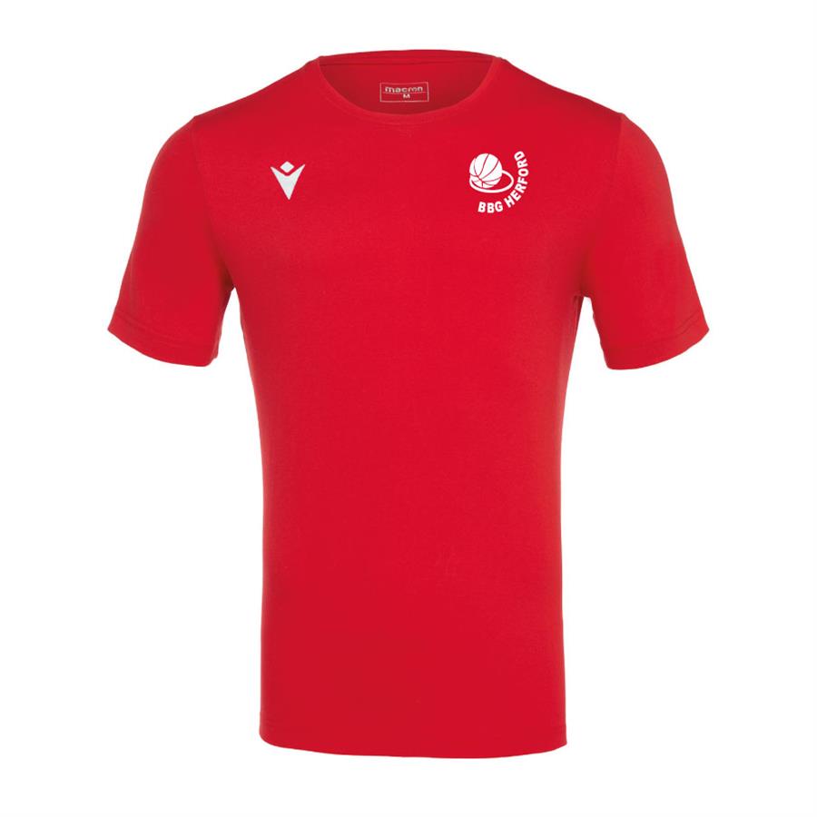 BBGH Kids allrounder T-Shirt by macron rot