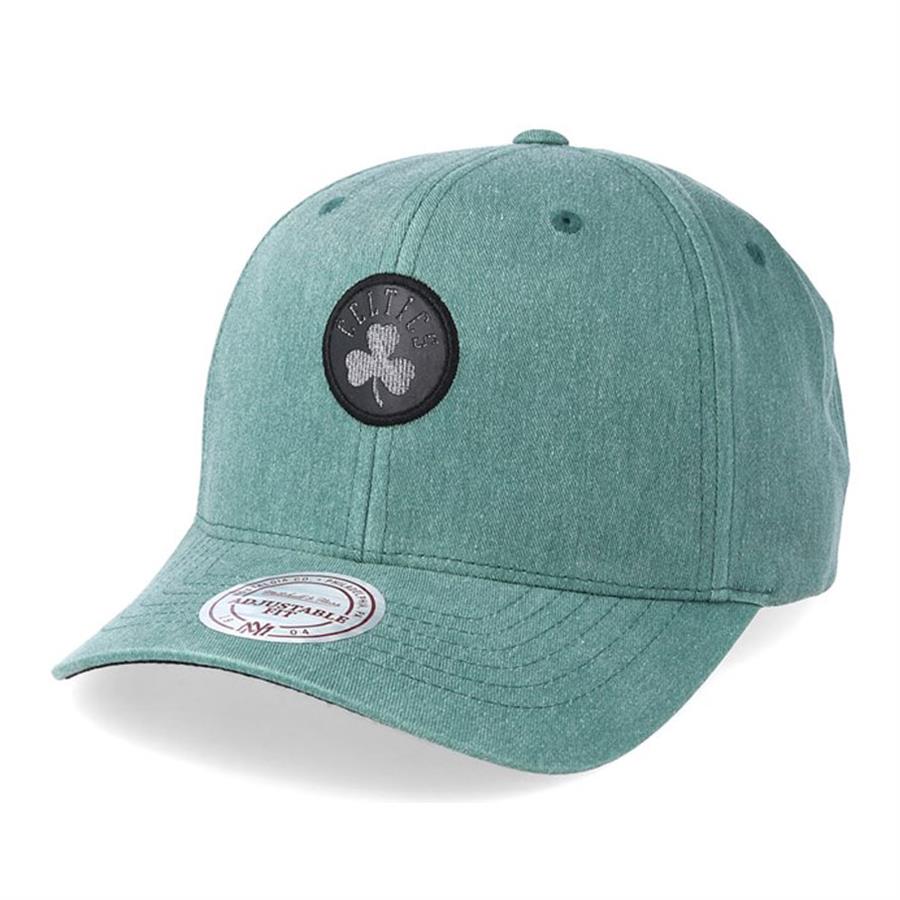 Mitchell & Ness BOSTON CELTICS NBA Washed Heather Cap grün