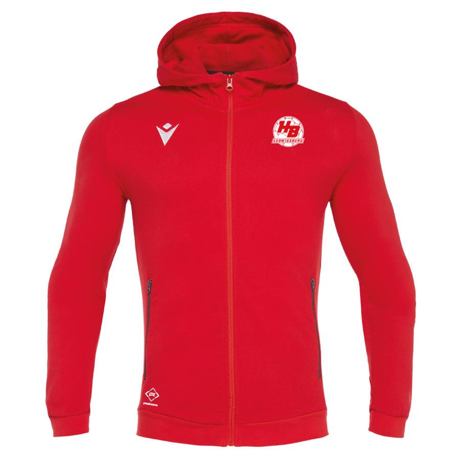 HB Ludwigsburg rote Sweatjacke HB Ludwigsburg rote Sweatjacke