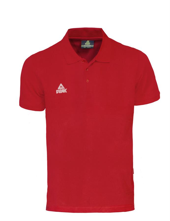 PEAK Piqué Polo-rot