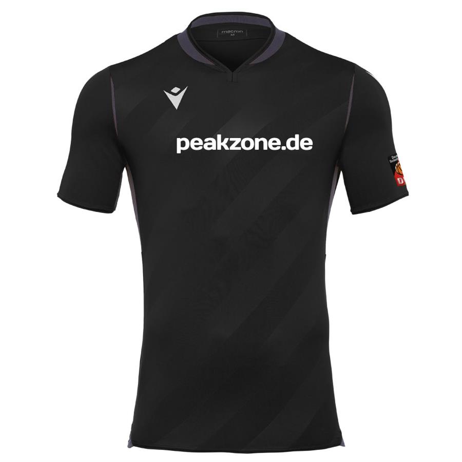 macron offizielles Schiedsrichtershirt DBB Logo/peakzone.de