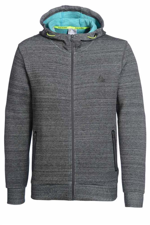 PEAK Zip Hoody SCUBA-L-dunkelgrau