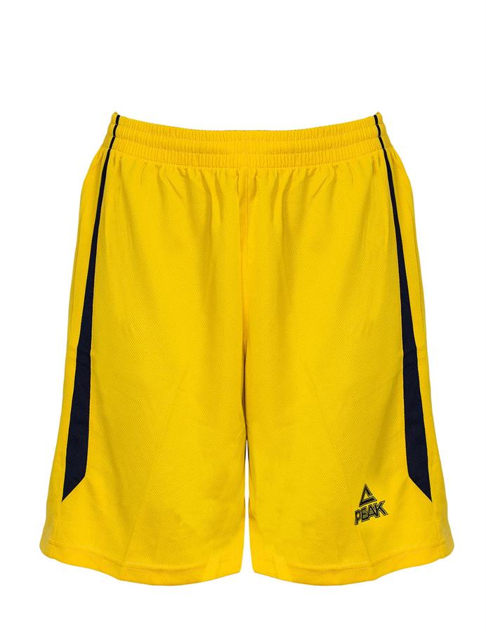 PEAK Basketball Shorts-S-gelb/schwarz