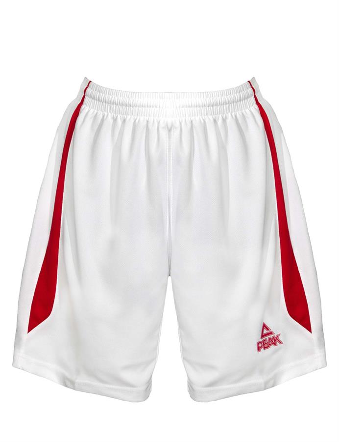 PEAK Damen Basketball Shorts-L-weiß/rot