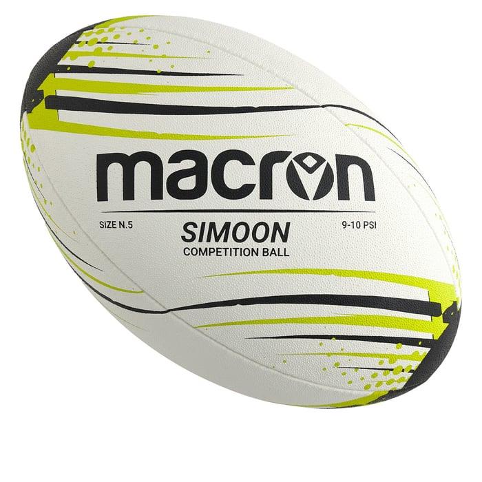 macron SIMOON Rugby Wettkampfball-5