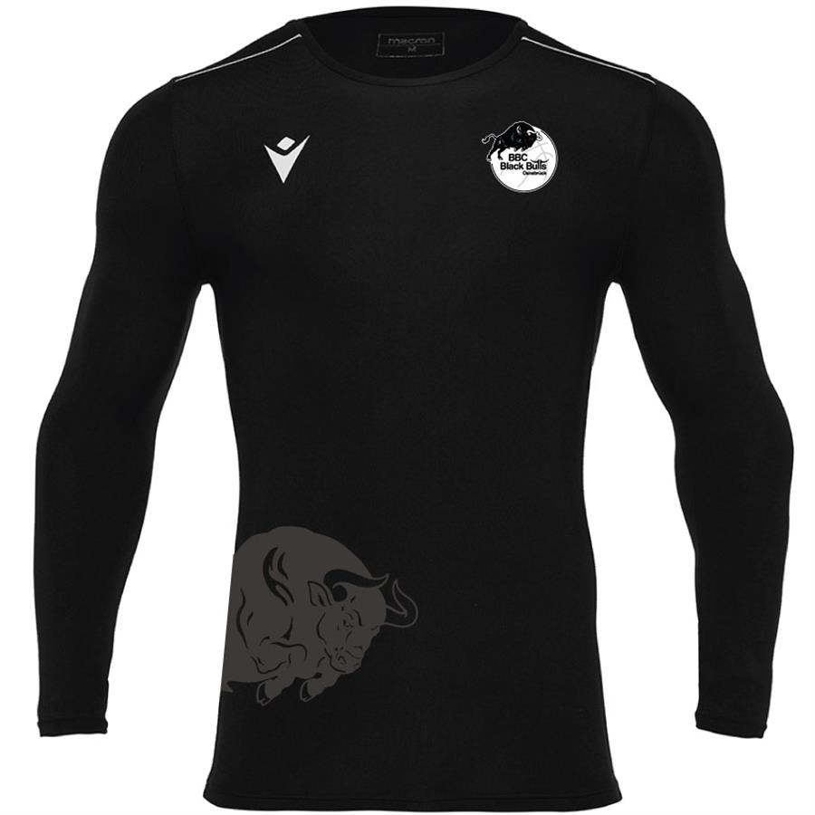BLACK BULLS Langarm-Shooting Shirt
