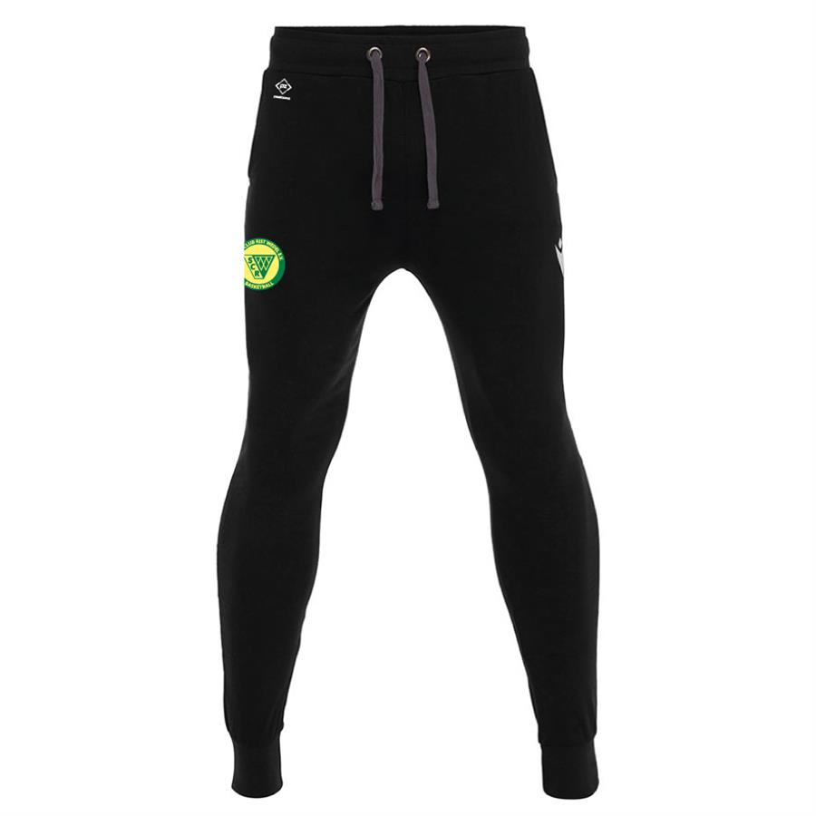 Rist Wedel Sweatpants mit Bündchen am Beinabschluss