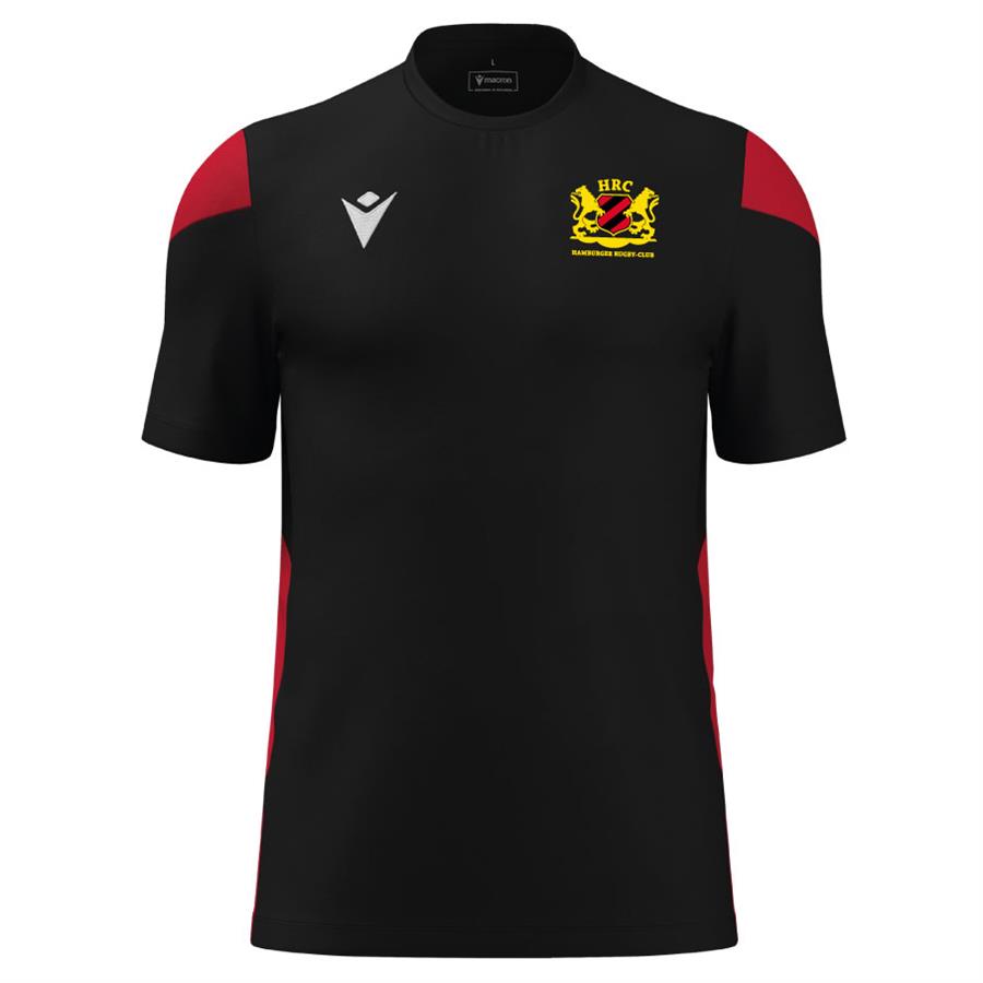 HRC Trainingsshirt POLIS (schwarz/rot) HRC Trainingsshirt POLIS (schwarz/rot)