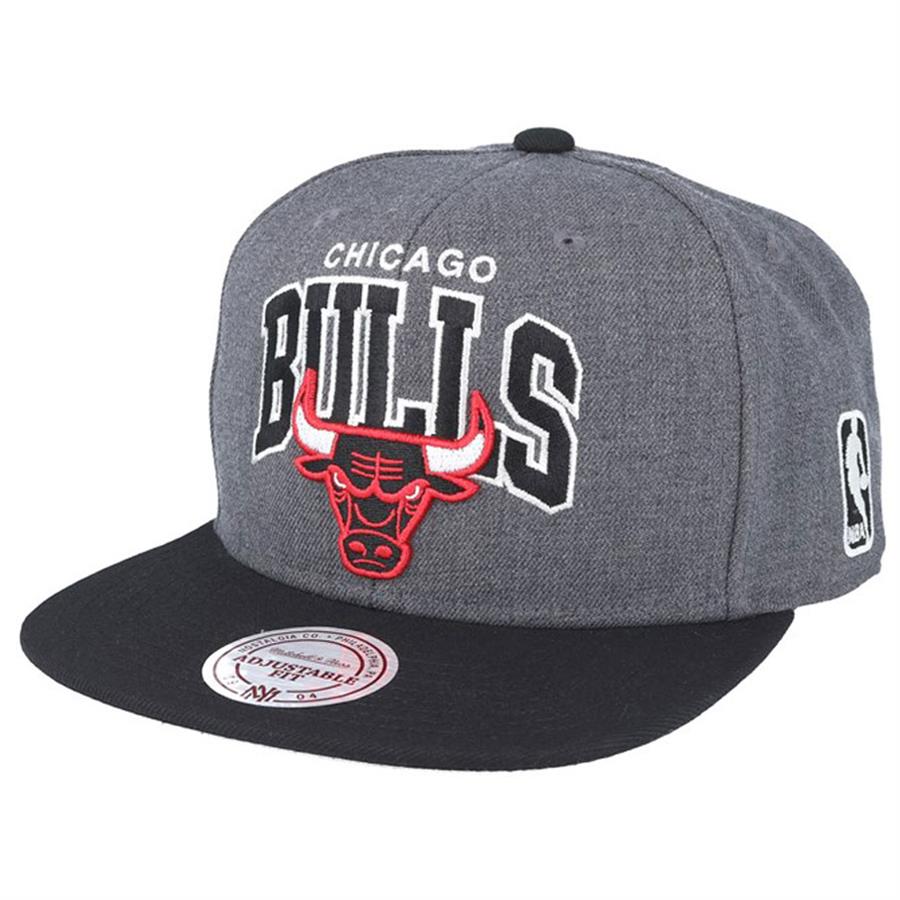 Mitchell & Ness CHICAGO BULLS G2 Arch Cap anthrazit/schwarz