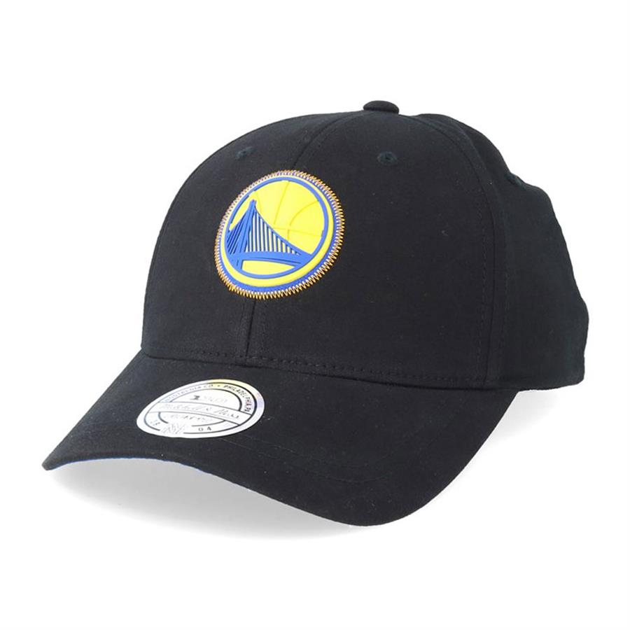 Mitchell & Ness GOLDEN STATE WARRIORS NBA Biowash ZigZag Cap schwarz