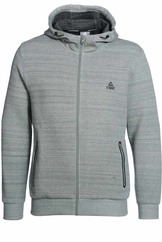 PEAK Zip Hoody SCUBA-hellgrau