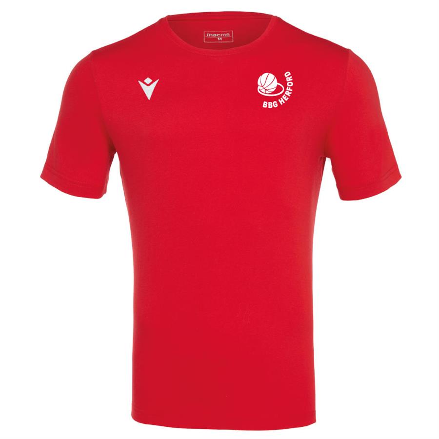 BBGH allrounder T-Shirt by macron rot