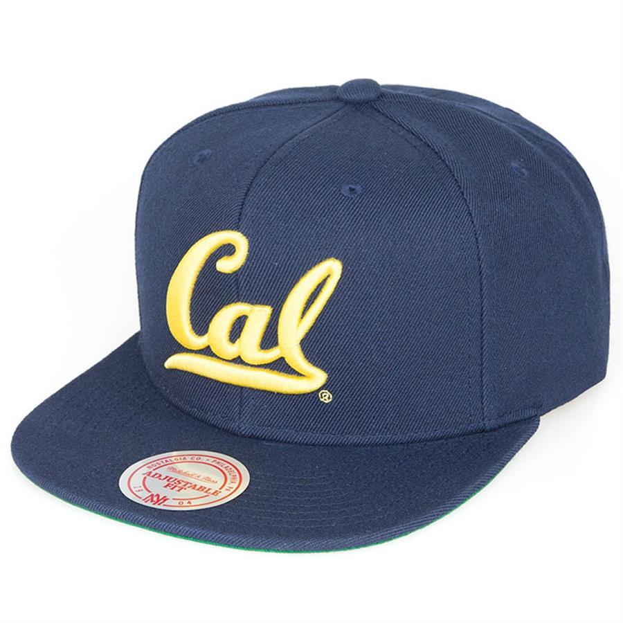 Mitchell & Ness CALIFORNIA GOLDEN BEARS NCAA Wool Solid Cap schwarz