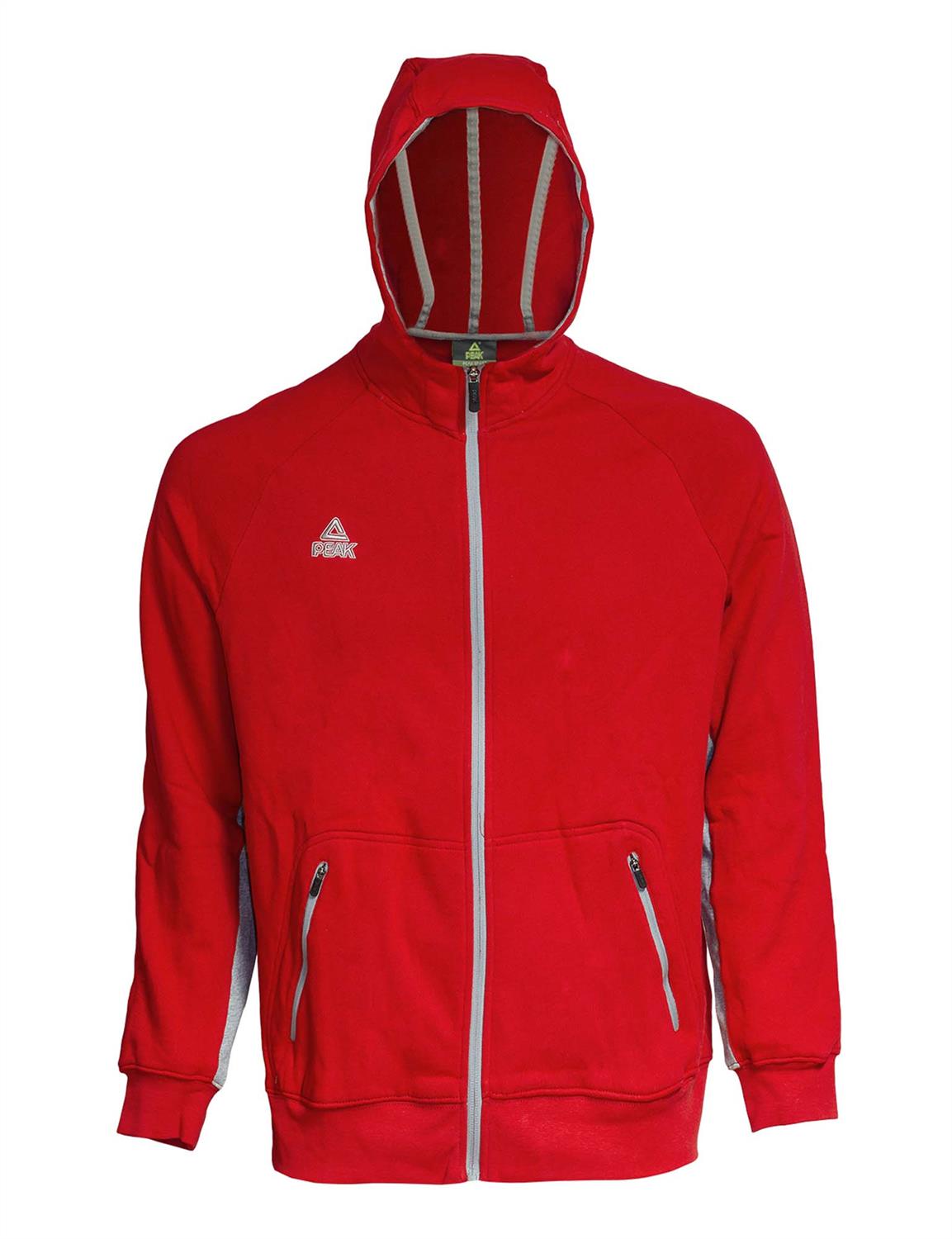 PEAK Zip Hoody-rot
