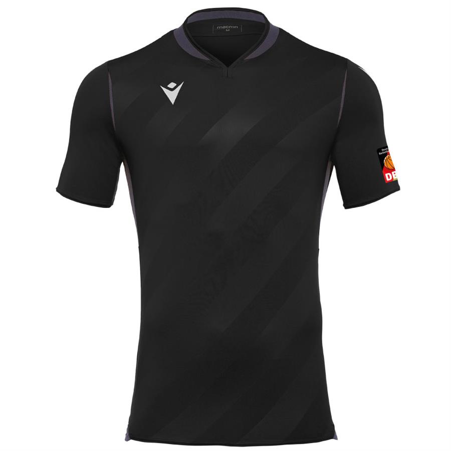 macron offizielles Schiedsrichtershirt DBB Logo