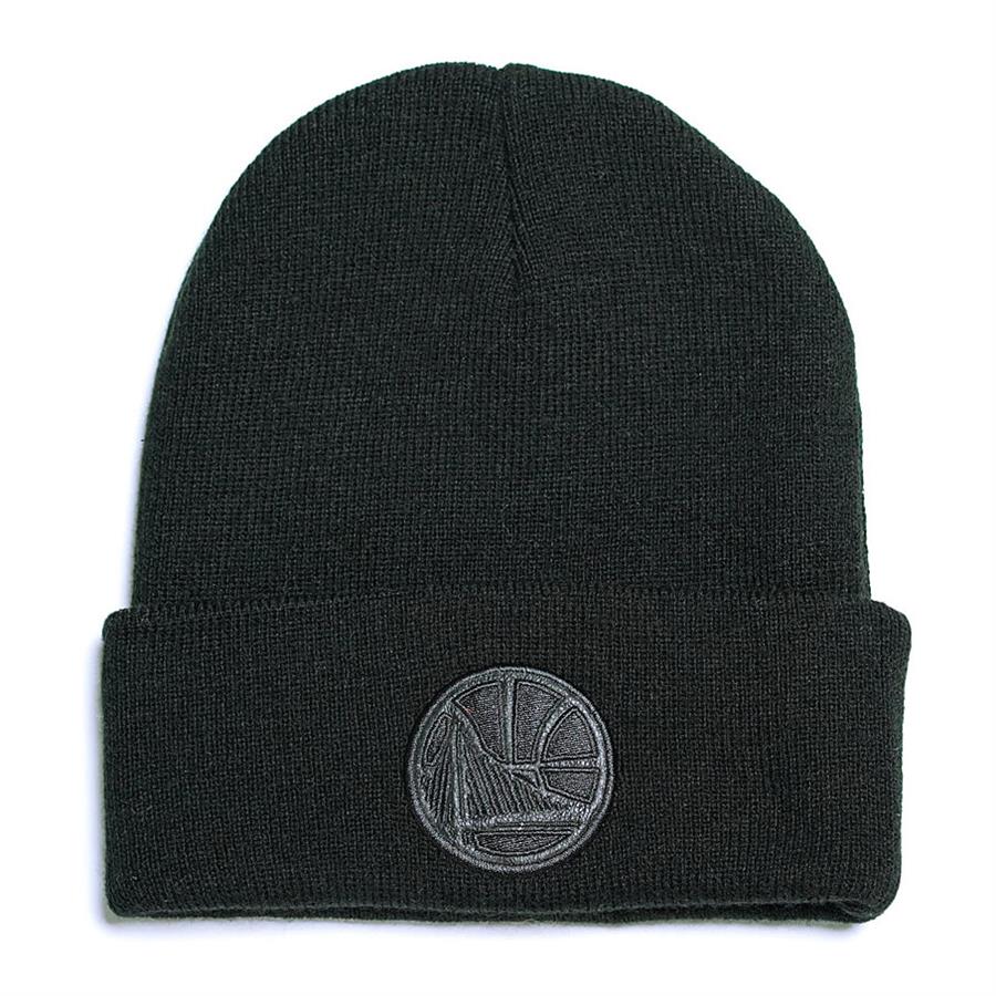 Mitchell & Ness Beanie Knit 'Champ' GOLDEN STATE WARRIORS schwarz