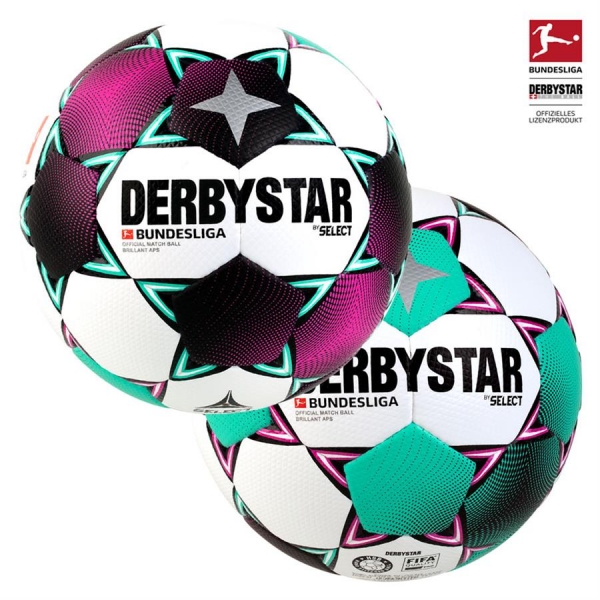 Brillant Bundesliga Replika Derbystar 10er Ballpaket Gr 5 ab 17,50 € 